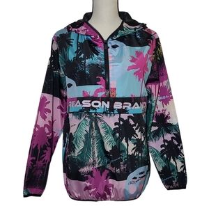 Unisex Windbreaker / Rain Jacket / Anorak Reason Brand Lost In Paradise